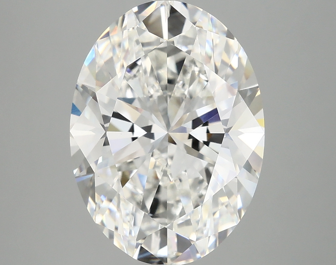 5.08 ct LabGrown Oval F SI1
