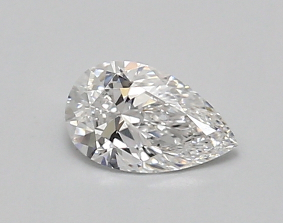 0.48 ct LabGrown Pear D VVS2
