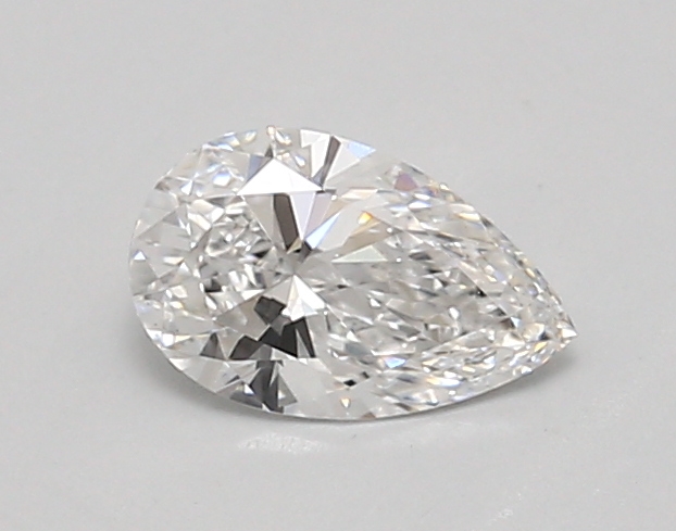 0.74 ct LabGrown Pear D VS1