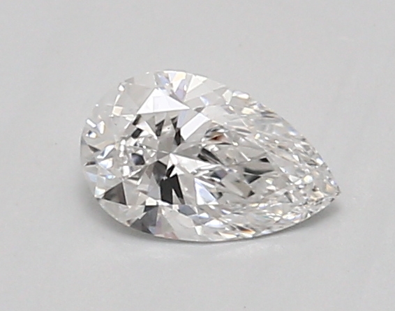 0.57 ct LabGrown Pear D VS1