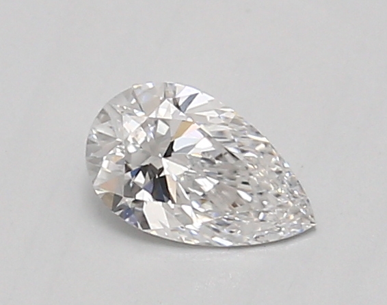 0.47 ct LabGrown Pear D VVS2