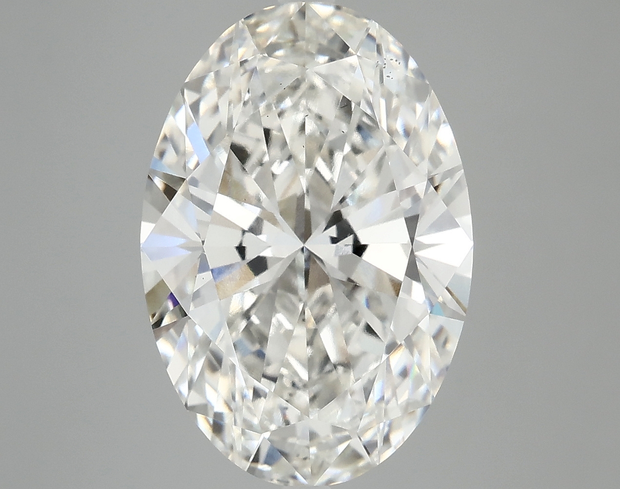 5.71 ct LabGrown Oval G VS2