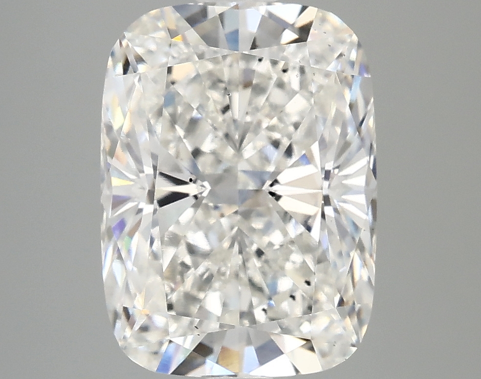 4.1 ct LabGrown Cushion F SI1