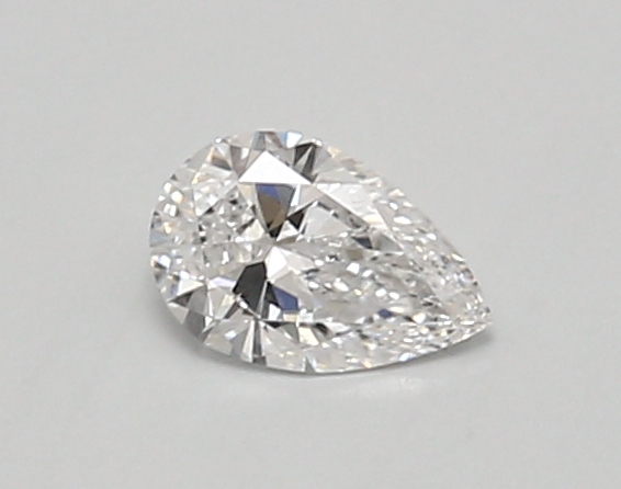 0.38 ct LabGrown Pear D VVS2