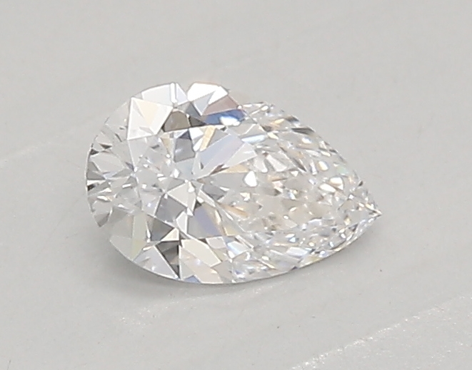 0.32 ct LabGrown Pear D VVS2