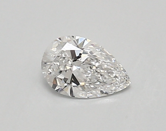 0.35 ct LabGrown Pear D VVS2