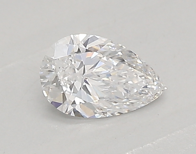 0.32 ct LabGrown Pear D VS2