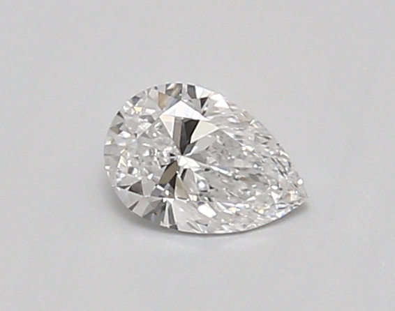 0.36 ct LabGrown Pear D VVS1