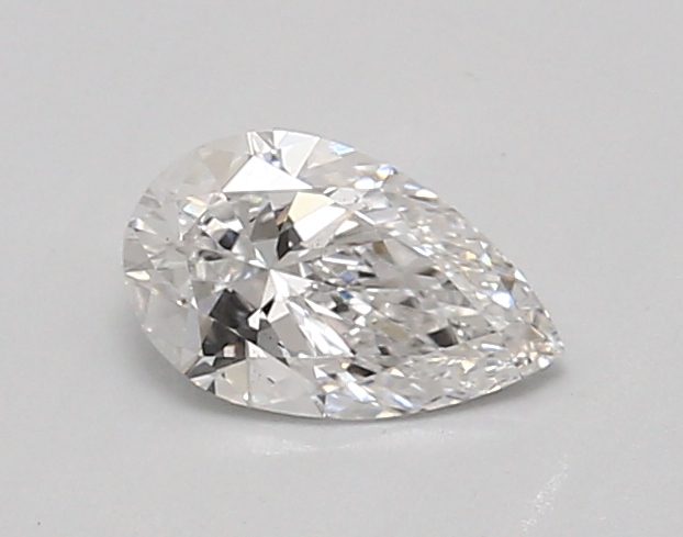 0.74 ct LabGrown Pear D VS2