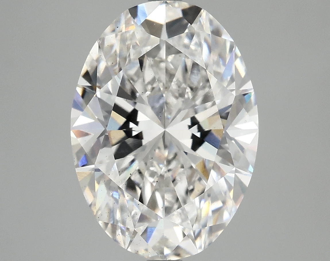 5.08 ct LabGrown Oval F SI1